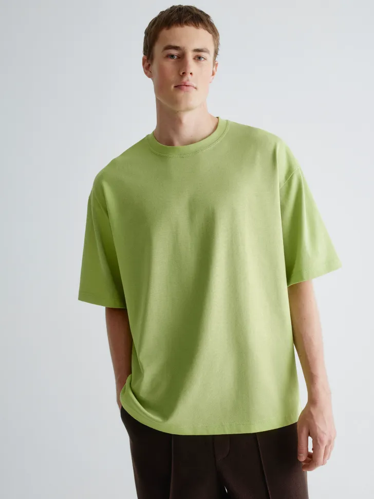Базовая футболка MAX OVERSIZE FIT, салатовый, арт. futb-001