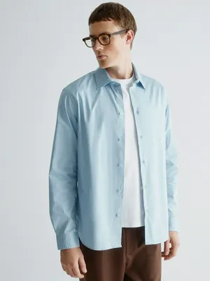 Приталенная рубашка из поплина, арт. 30419