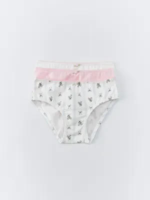 Набор из 3 трусов-слипов для девочек, разноцветный, арт. 30767