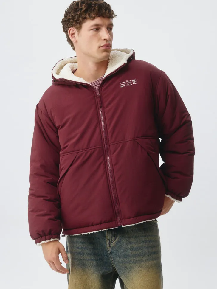 Двусторонняя куртка оверсайз, разноцветный, арт. 3084