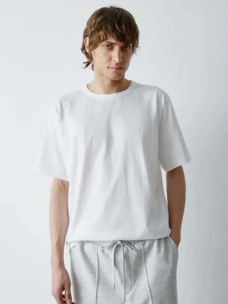 Набор из 2 футболок Regular Fit, белый, арт. n2f01