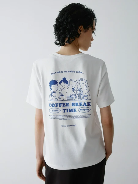 Футболка с объемным принтом, белый, арт. 0000