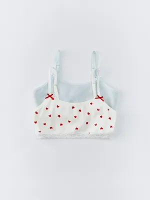 Набор топов для девочек, 2 шт., разноцветный, арт. 31043