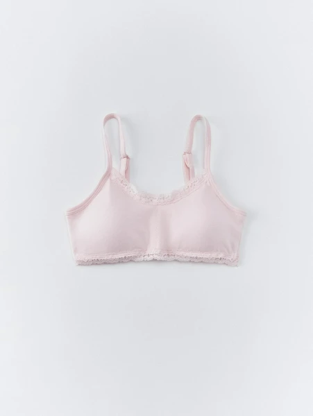 Базовый бюстгальтер для девочек, розовый, арт. 000