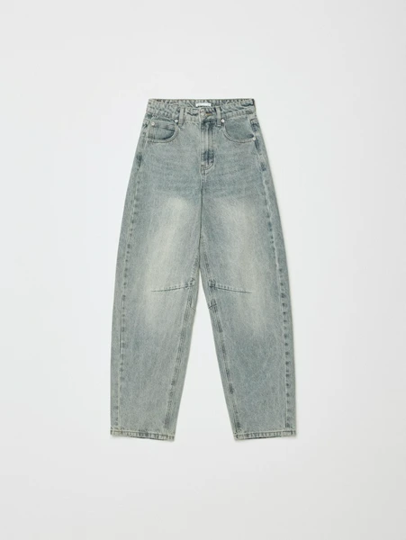 Джинсы Balloon fit, светло-голубой, арт. 12345