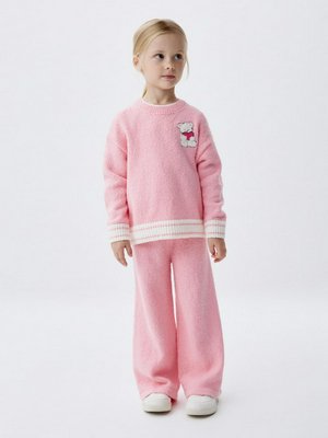 Вязаные широкие брюки для девочек, арт. 3111