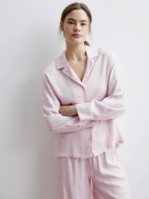 Пижамная рубашка из струящейся вискозы, арт. 31725