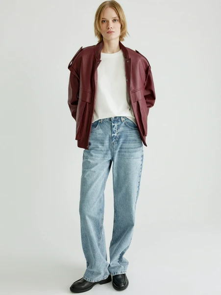 Джинсы WIDE LEG, голубой, арт. 31730