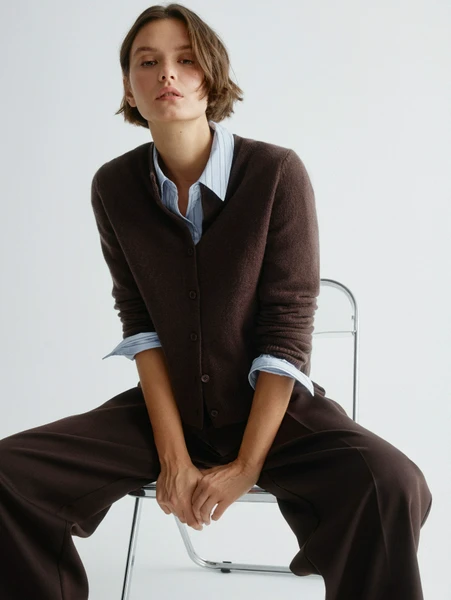 Кардиган из 100% шерсти, арт. 31746