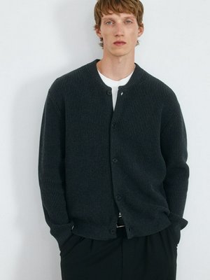 Вязаный кардиган с воротником-стойкой, арт. 3193