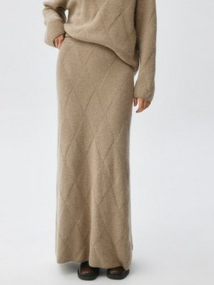 Вязаная юбка из смесовой шерсти, арт. 3197