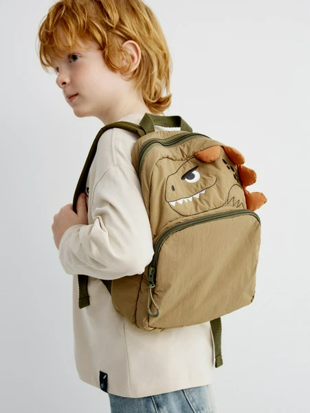 Рюкзак детский, хаки, арт. 32034