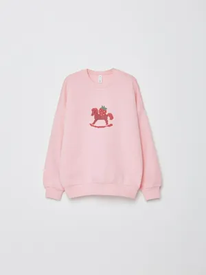 Свитшот с принтом для девочек, арт. 32037