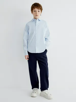 Прямые брюки на резинке для мальчиков, арт. 32047