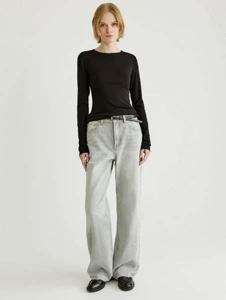 Джинсы Straight, серый, арт. 32053