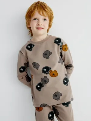 Лонгслив с начесом, арт. 32059