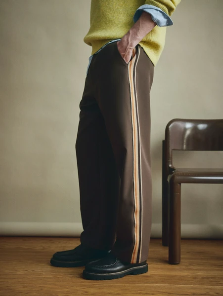 Свободные брюки SELA с лампасами, арт. 32277