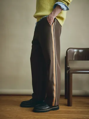 Свободные брюки SELA с лампасами, арт. 32277