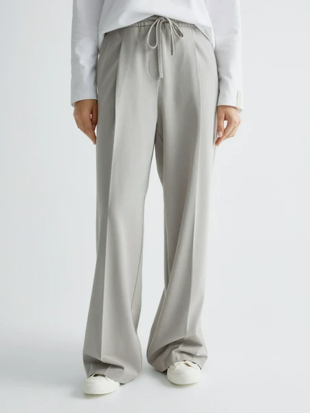 SELA Широкие брюки из костюмной ткани, арт. 32287