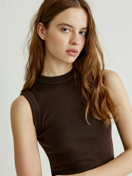 Базовый топ SELA в рубчик, арт. 32290