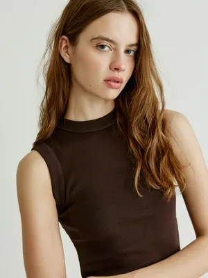 Базовый топ SELA в рубчик, арт. 32290