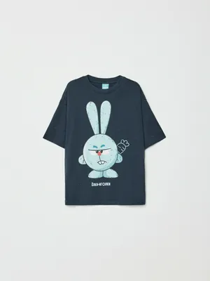 Футболка оверсайз SELA x Смешарики, арт. 32292