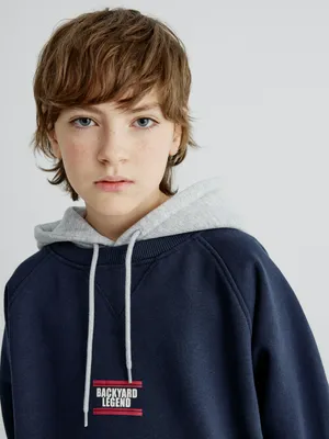 Худи SELA оверсайз с принтом, арт. 32293