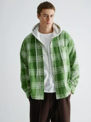 Фланелевая рубашка в клетку SELA, арт. 32311