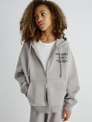 Толстовка с капюшоном SELA для девочек, арт. 32312