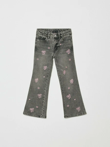 Джинсы Bootcut SELA x Смешарики для девочек, арт. 32313