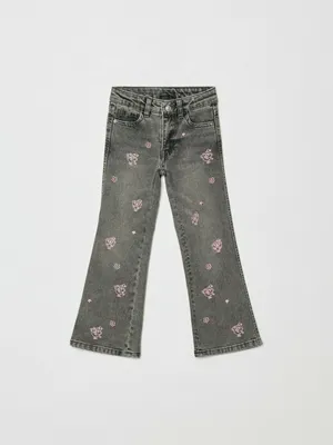 Джинсы Bootcut SELA x Смешарики для девочек, арт. 32313