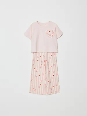 Пижама для девочек SELA Смешарики, арт. 32316