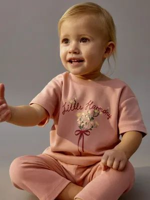 Набор из 2 футболок SELA для малышей, арт. 32318