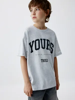 Футболка оверсайз Sela с принтом для мальчиков, арт. 32347