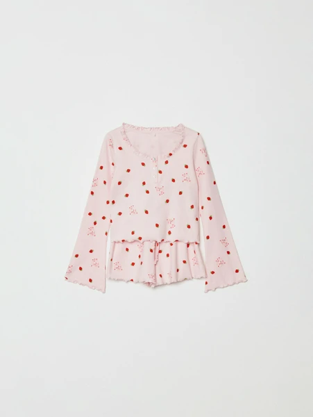 Пижама для девочек SELA x Смешарики, арт. 32351