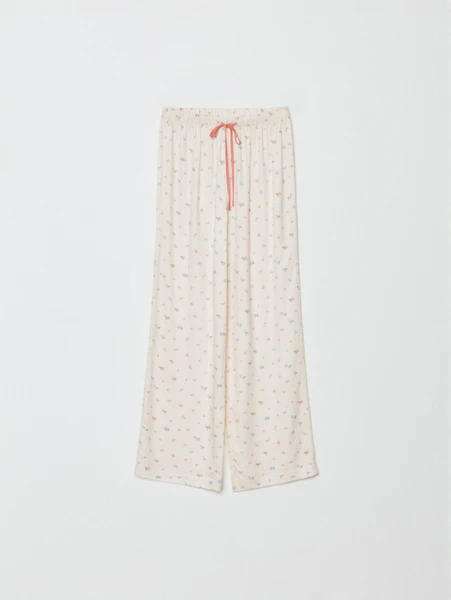 Домашние брюки SELA с принтом из вискозы, арт. 32355