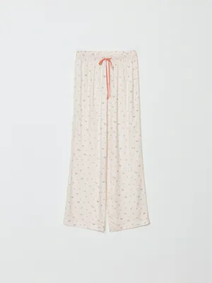 Домашние брюки SELA с принтом из вискозы, арт. 32355