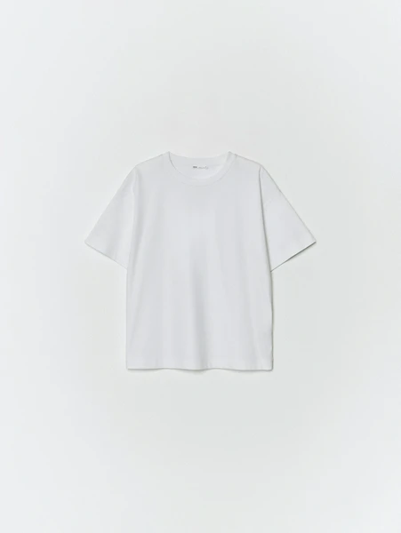 Футболка Sela оверсайз из мерсеризованного хлопка, арт. 32357