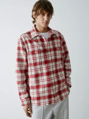 Фланелевая рубашка SELA в клетку, арт. 32386