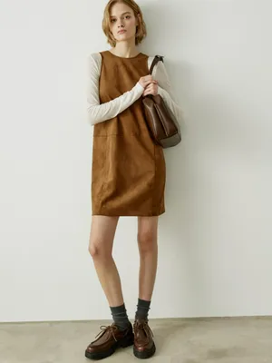 Платье SELA из искусственной замши, арт. 32399