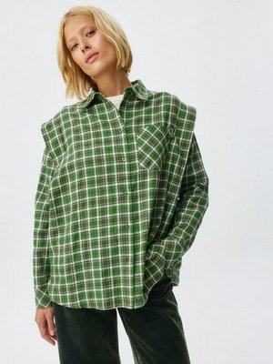 Рубашка оверсайз в клетку, арт. 3261