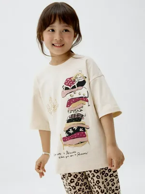 Футболка с принтом для девочек, арт. 3267