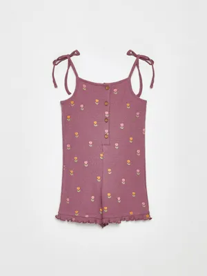 Трикотажный комбинезон из 100% хлопка для девочек, арт. 3275