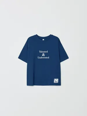 Футболка оверсайз с принтом SELA, арт. 32909