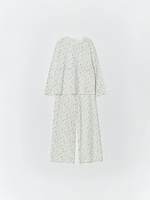 Пижама SELA трикотажная с принтом, арт. 32914