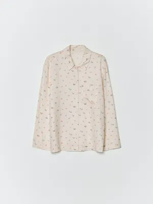 Домашняя рубашка SELA с принтом, арт. 32915