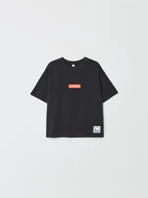 Футболка оверсайз SELA с принтом 'Create.', арт. 32922