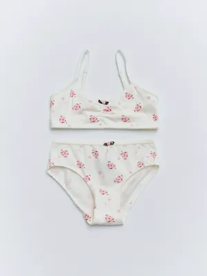 Набор SELA x Смешарики для девочек: топ и трусы-слипы, арт. 32924