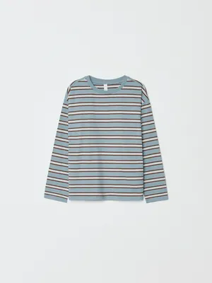 Лонгслив SELA в полоску для девочек, арт. 32946