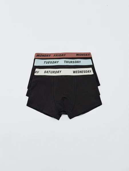 Набор трусов-боксеров Sela для мальчиков, 3 шт., разноцветный, арт. 32953